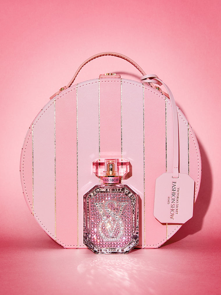 Bombshell Runway Swarovski® Crystal-Encrusted Eau de Parfum 1.7 oz ft. Reusable Heritage-Print Trunk 1.7 oz